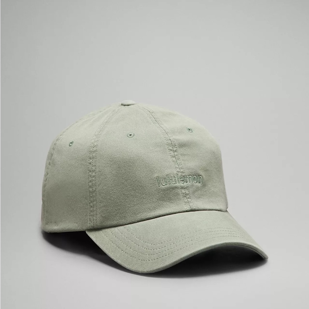 NWT Lululemon Unisex Classic Ball Cap Wash Dilute Wash Grey Eucalyptus